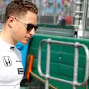 Stoffel Vandoorne (BEL) McLaren at Formula One World Championship, Rd1, Australian Grand Prix, Race, Albert Park, Melbourne, Australia, Sunday 26 March 2017. © Sutton Motorsport Images