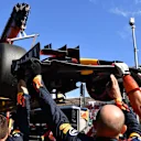 The car of Daniel Ricciardo (AUS) Red Bull Racing RB13 recovered to the pits after stopping on the way to the grid at Formula One World Championship, Australian Grand Prix, Albert Park, Melbourne, Australia, Sunday 26 March 2017. © Sutton Motorsport Images