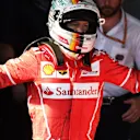 Race winner Sebastian Vettel (GER) Ferrari celebrates in parc ferme at Formula One World Championship, Rd1, Australian Grand Prix, Race, Albert Park, Melbourne, Australia, Sunday 26 March 2017. © Sutton Motorsport Images