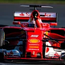 Race winner Sebastian Vettel (GER) Ferrari SF70-H celebrates at the end of the race at Formula One World Championship, Rd1, Australian Grand Prix, Race, Albert Park, Melbourne, Australia, Sunday 26 March 2017. © Sutton Motorsport Images