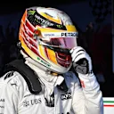 Lewis Hamilton (GBR) Mercedes AMG F1 in parc ferme at Formula One World Championship, Rd1, Australian Grand Prix, Race, Albert Park, Melbourne, Australia, Sunday 26 March 2017. © Sutton Motorsport Images