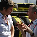 Rob Smedley (GBR) Williams Head of Vehicle Performance and Paddy Lowe (GBR) Williams Shareholder and Technical Director at F1 World Championship, Australian Grand Prix, Albert Park, Melbourne, Australia, Sunday 26 March 2017. ©Sutton Motorsport Images
