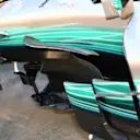 Mercedes-Benz F1 W08 Hybrid bargeboard detail at Formula One World Championship, Rd1, Australian Grand Prix, Preparations, Albert Park, Melbourne, Australia, Thursday 23 March 2017. © Sutton Motorsport Images