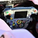 Force India VJM10 steering wheel detail at Formula One World Championship, Rd1, Australian Grand Prix, Preparations, Albert Park, Melbourne, Australia, Thursday 23 March 2017. © Sutton Motorsport Images