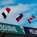 Flags at Formula One World Championship, Rd1, Australian Grand Prix, Preparations, Albert Park, Melbourne, Australia, Wednesday 22 March 2017. © Sutton Motorsport Images