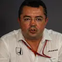 Eric Boullier (FRA) McLaren Racing Director in the Press Conference at Formula One World Championship, Rd9, Austrian Grand Prix, Practice, Spielberg, Austria, Friday 7 July 2017. © ÃƒÆ’Ã†â€™ÃƒÂ¢Ã¢â€šÂ¬Ã…Â¡ 2013 KymIllman.com