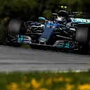 Valtteri Bottas (FIN) Mercedes-Benz F1 W08 Hybrid at Formula One World Championship, Rd9, Austrian Grand Prix, Practice, Spielberg, Austria, Friday 7 July 2017. © Sutton Images