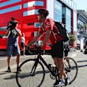 From Friday... Sebastian Vettel (GER) Ferrari on a bike at Formula One World Championship, Rd9, Austrian Grand Prix, Practice, Spielberg, Austria, Friday 7 July 2017. © Sutton Images