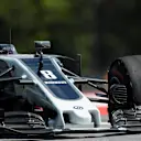 Ross Brawn (GBR) Formula One Managing Director of Motorsports with front puncture at Formula One World Championship, Rd9, Austrian Grand Prix, Practice, Spielberg, Austria, Friday 7 July 2017. © Sutton Images