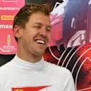 Sebastian Vettel (GER) Ferrari and Giorgio Ascanelli (ITA) at Formula One World Championship, Rd9, Austrian Grand Prix, Practice, Spielberg, Austria, Friday 7 July 2017. © Sutton Images