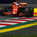 Fernando Alonso (ESP) McLaren MCL32 at Formula One World Championship, Rd9, Austrian Grand Prix, Qualifying, Spielberg, Austria, Saturday 8 July 2017. © Sutton Images