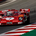 Jean Alesi (FRA) Ferrari 512 at the Legends Parade at Formula One World Championship, Rd9, Austrian Grand Prix, Qualifying, Spielberg, Austria, Saturday 8 July 2017. © Sutton Images