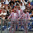 Fans with Union Jack Flag in the grandstand at Formula One World Championship, Rd9, Austrian Grand Prix, Race, Spielberg, Austria, Sunday 9 July 2017. © Sutton Images