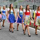 Grid girls at Formula One World Championship, Rd9, Austrian Grand Prix, Race, Spielberg, Austria, Sunday 9 July 2017. © Sutton Images