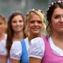 Grid girls at Formula One World Championship, Rd9, Austrian Grand Prix, Race, Spielberg, Austria, Sunday 9 July 2017. © Sutton Images