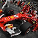 Kimi Raikkonen (FIN) Ferrari SF70-H on the grid at Formula One World Championship, Rd9, Austrian Grand Prix, Race, Spielberg, Austria, Sunday 9 July 2017. © Sutton Images