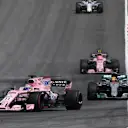 Sergio Perez (MEX) Force India VJM10 at Formula One World Championship, Rd9, Austrian Grand Prix, Race, Spielberg, Austria, Sunday 9 July 2017. © Sutton Images