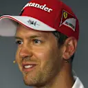 Sebastian Vettel (GER) Ferrari in the Press Conference at Formula One World Championship, Rd9, Austrian Grand Prix, Preparations, Spielberg, Austria, Thursday 6 July 2017. © Sutton Images