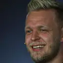 Kevin Magnussen (DEN) Haas F1 in the Press Conference at Formula One World Championship, Rd9, Austrian Grand Prix, Preparations, Spielberg, Austria, Thursday 6 July 2017. © Sutton Images