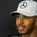 Lewis Hamilton (GBR) Mercedes AMG F1 in the Press Conference at Formula One World Championship, Rd9, Austrian Grand Prix, Preparations, Spielberg, Austria, Thursday 6 July 2017. © Sutton Images