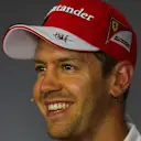Sebastian Vettel (GER) Ferrari in the Press Conference at Formula One World Championship, Rd9, Austrian Grand Prix, Preparations, Spielberg, Austria, Thursday 6 July 2017. © Sutton Images