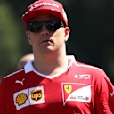 From Thursday... Kimi Raikkonen (FIN) Ferrari at Formula One World Championship, Rd9, Austrian Grand Prix, Preparations, Spielberg, Austria, Thursday 6 July 2017. © Sutton Images