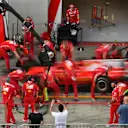 Ferrari practice pit stops at Formula One World Championship, Rd9, Austrian Grand Prix, Preparations, Spielberg, Austria, Thursday 6 July 2017. © Sutton Images