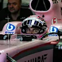 Sergio Perez (MEX) Force India VJM10 at Formula One World Championship, Rd8, Azerbaijan Grand Prix, Practice, Baku City Circuit, Baku, Azerbaijan, Friday 23 June 2017. © Sutton Images