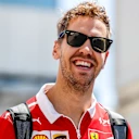 Sebastian Vettel (GER) Ferrari at Formula One World Championship, Rd8, Azerbaijan Grand Prix, Practice, Baku City Circuit, Baku, Azerbaijan, Friday 23 June 2017. © Sutton Images