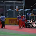 Fernando Alonso (ESP) McLaren stops on track in FP2 at Formula One World Championship, Rd8, Azerbaijan Grand Prix, Practice, Baku City Circuit, Baku, Azerbaijan, Friday 23 June 2017. © Sutton Images