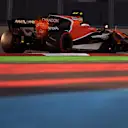 Stoffel Vandoorne (BEL) McLaren MCL32 at Formula One World Championship, Rd8, Azerbaijan Grand Prix, Practice, Baku City Circuit, Baku, Azerbaijan, Friday 23 June 2017. © Sutton Images