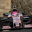 Esteban Ocon (FRA) Force India VJM10 at Formula One World Championship, Rd8, Azerbaijan Grand Prix, Practice, Baku City Circuit, Baku, Azerbaijan, Friday 23 June 2017. © Sutton Images