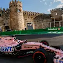 Sergio Perez (MEX) Force India VJM10 at Formula One World Championship, Rd8, Azerbaijan Grand Prix, Practice, Baku City Circuit, Baku, Azerbaijan, Friday 23 June 2017. © Sutton Images