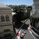 Esteban Ocon (FRA) Force India VJM10 at Formula One World Championship, Rd8, Azerbaijan Grand Prix, Qualifying, Baku City Circuit, Baku, Azerbaijan, Saturday 24 June 2017. © Sutton Images