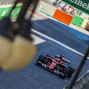 Sebastian Vettel (GER) Ferrari SF70-H at Formula One World Championship, Rd8, Azerbaijan Grand Prix, Qualifying, Baku City Circuit, Baku, Azerbaijan, Saturday 24 June 2017. © Sutton Images