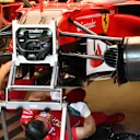Ferrari SF70-H floor is removed at Formula One World Championship, Rd8, Azerbaijan Grand Prix, Qualifying, Baku City Circuit, Baku, Azerbaijan, Saturday 24 June 2017. © Sutton Images