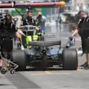 Valtteri Bottas (FIN) Mercedes-Benz F1 W08 Hybrid at Formula One World Championship, Rd8, Azerbaijan Grand Prix, Qualifying, Baku City Circuit, Baku, Azerbaijan, Saturday 24 June 2017. © Sutton Images
