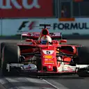 Sebastian Vettel (GER) Ferrari SF70-H at Formula One World Championship, Rd8, Azerbaijan Grand Prix, Qualifying, Baku City Circuit, Baku, Azerbaijan, Saturday 24 June 2017. © Sutton Images