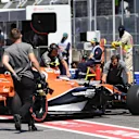 Stoffel Vandoorne (BEL) McLaren MCL32 at Formula One World Championship, Rd8, Azerbaijan Grand Prix, Qualifying, Baku City Circuit, Baku, Azerbaijan, Saturday 24 June 2017. © Sutton Images