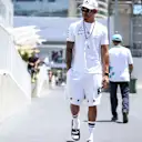 Lewis Hamilton (GBR) Mercedes AMG F1 at Formula One World Championship, Rd8, Azerbaijan Grand Prix, Qualifying, Baku City Circuit, Baku, Azerbaijan, Saturday 24 June 2017. © Sutton Images