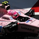 Esteban Ocon (FRA) Force India VJM10 at Formula One World Championship, Rd8, Azerbaijan Grand Prix, Qualifying, Baku City Circuit, Baku, Azerbaijan, Saturday 24 June 2017. © Sutton Images