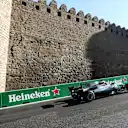Lewis Hamilton (GBR) Mercedes-Benz F1 W08 Hybrid at Formula One World Championship, Rd8, Azerbaijan Grand Prix, Race, Baku City Circuit, Baku, Azerbaijan, Sunday 25 June 2017. © Sutton Images
