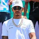 Lewis Hamilton (GBR) Mercedes AMG F1 at Formula One World Championship, Rd8, Azerbaijan Grand Prix, Race, Baku City Circuit, Baku, Azerbaijan, Sunday 25 June 2017. © Sutton Images