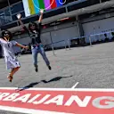 Fans at Formula One World Championship, Rd8, Azerbaijan Grand Prix, Race, Baku City Circuit, Baku, Azerbaijan, Sunday 25 June 2017. © Sutton Images