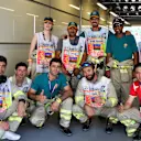 Marshals at Formula One World Championship, Rd8, Azerbaijan Grand Prix, Race, Baku City Circuit, Baku, Azerbaijan, Sunday 25 June 2017. © Sutton Images
