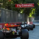 Daniel Ricciardo (AUS) Red Bull Racing RB13 at Formula One World Championship, Rd8, Azerbaijan Grand Prix, Race, Baku City Circuit, Baku, Azerbaijan, Sunday 25 June 2017. © Sutton Images