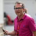 Jacques Villeneuve (CDN) Movistar TV at Formula One World Championship, Rd8, Azerbaijan Grand Prix, Preparations, Baku City Circuit, Baku, Azerbaijan, Thursday 22 June 2017. © Sutton Images