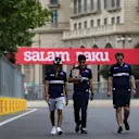 Pascal Wehrlein (GER) Sauber walks the track at Formula One World Championship, Rd8, Azerbaijan Grand Prix, Preparations, Baku City Circuit, Baku, Azerbaijan, Thursday 22 June 2017. © Sutton Images