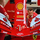 Ferrari SF70-H nose and front wing at Formula One World Championship, Rd8, Azerbaijan Grand Prix, Preparations, Baku City Circuit, Baku, Azerbaijan, Thursday 22 June 2017. © Sutton Images