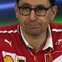 Mattia Binotto (ITA) Ferrari Chief Technical Officer in the Press Conference at Formula One World Championship, Rd3, Bahrain Grand Prix Practice, Bahrain International Circuit, Sakhir, Bahrain, Friday 14 April 2017. © Sutton Motorsport Images